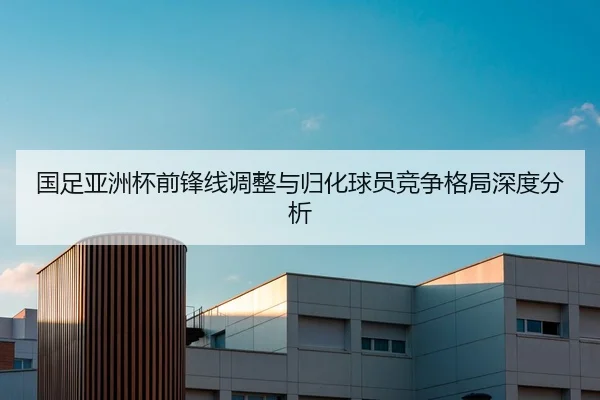 国足亚洲杯前锋线调整与归化球员竞争格局深度分析